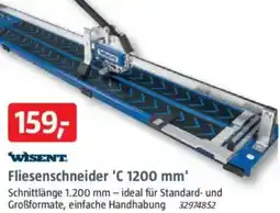 Bauhaus WISENT Fliesenschneider 'C 1200 mm' Angebot