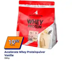 Action Accelerate whey proteinpulver vanille Angebot