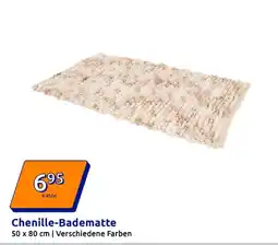 Action Chenille-badematte Angebot