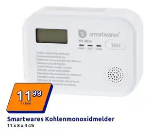 Action Smartwares kohlenmonoxidmelder Angebot