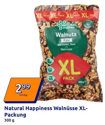 Action Natural happiness walnüsse xl-packung Angebot