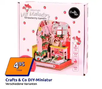 Action Crafts & co crafts & co diy-miniatur Angebot
