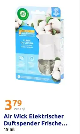 Action Air wick elektrischer duftspender frische Angebot