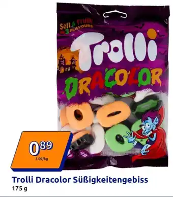 Action Trolli dracolor süßigkeitengebiss Angebot