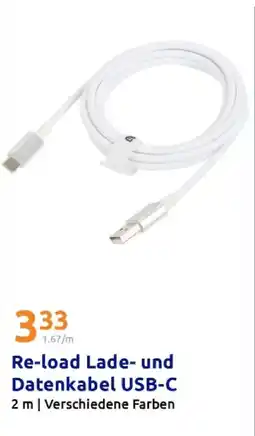 Action Re-load lade- und datenkabel usb-c Angebot