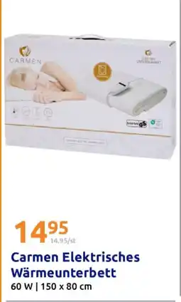 Action Carmen carmen elektrisches wärmeunterbett Angebot