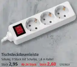 Bauhaus Tischsteckdosenleiste Angebot