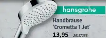 Bauhaus hansgrohe Handbrause 'Crometta 1 Jet' Angebot
