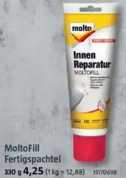 Bauhaus MoltoFill Fertigspachtel Angebot