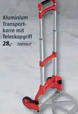 Bauhaus Aluminium Transportkarre mit Teleskopgriff Angebot