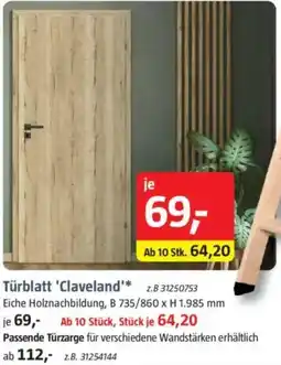 Bauhaus Türblatt 'Claveland' Angebot