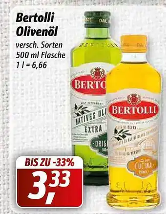 Simmel Bertolli Olivenöl 500ml Angebot