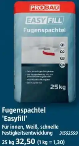 Bauhaus Fugenspachtel 'Easyfill' Angebot