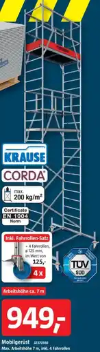 Bauhaus Mobilgerüst Angebot