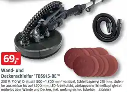 Bauhaus Wand- und Deckenschleifer 'TBS915-BE' Angebot