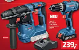 Bauhaus NEU 2-Tool-Kit 'GSB 18V-25 + GBH 18V-18' Angebot