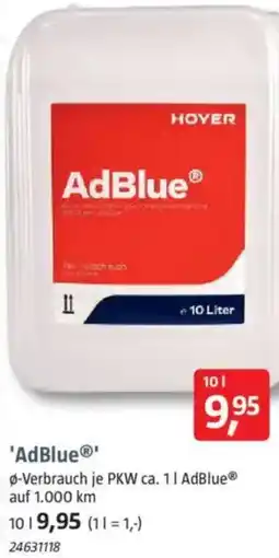 Bauhaus 'AdBlue' Angebot