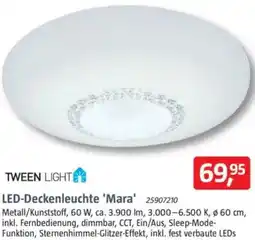 Bauhaus TWEEN LIGHT LED-Deckenleuchte 'Mara' Angebot