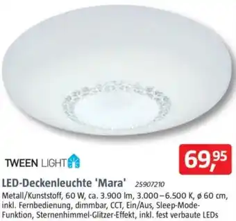 Bauhaus TWEEN LIGHT LED-Deckenleuchte 'Mara' Angebot