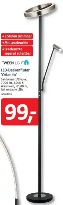 Bauhaus TWEEN LIGHT LED-Deckenfluter 'Orlando' Angebot