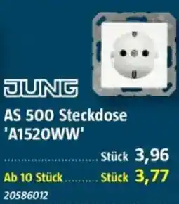 Bauhaus JUNG AS 500 Steckdose 'A1520WW' Angebot