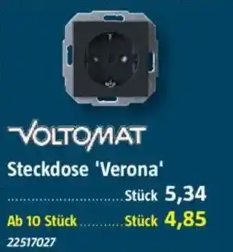 Bauhaus VOLTOMAT Steckdose 'Verona' Angebot