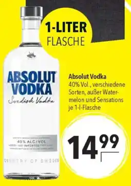 CITTI Markt Absolut Vodka Angebot