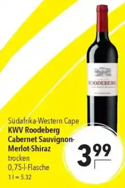 CITTI Markt KWV Roodeberg Cabernet Sauvignon- Merlot-Shiraz Angebot