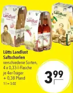 CITTI Markt Lütts Landlust Saftschorlen Angebot
