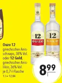 CITTI Markt Ouzo 12 oder 12 Gold Angebot