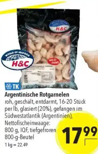 CITTI Markt Argentinische Rotgarnelen Angebot
