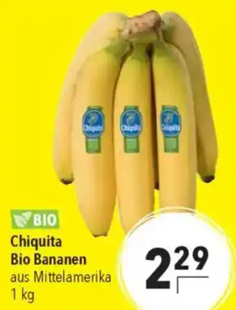 CITTI Markt Chiquita Bio Bananen Angebot