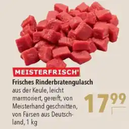 CITTI Markt MEISTERFRISCH Frisches Rinderbratengulasch Angebot