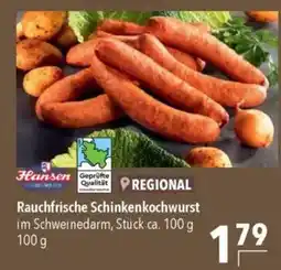 CITTI Markt Hansen Rauchfrische Schinkenkochwurst Angebot