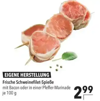 CITTI Markt Frische Schweinefilet-Spieße Angebot