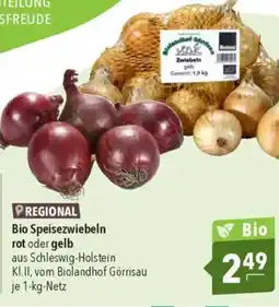 CITTI Markt Bio Speisezwiebeln rot oder gelb Angebot