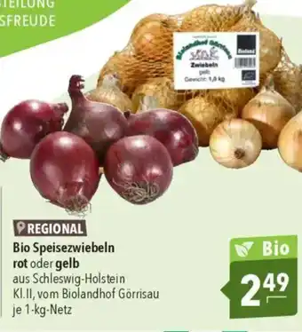 CITTI Markt Bio Speisezwiebeln rot oder gelb Angebot