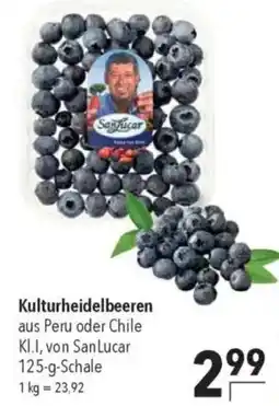 CITTI Markt SanLucar Kulturheidelbeeren Angebot