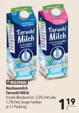 CITTI Markt Nordseemilch Tierwohl Milch Angebot