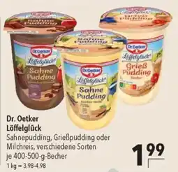 CITTI Markt Dr. Oetker Löffelglück Sahnepudding, Grießẞpudding oder Milchreis Angebot