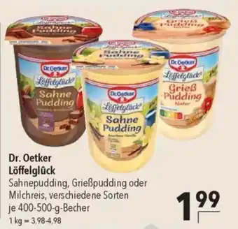 CITTI Markt Dr. Oetker Löffelglück Sahnepudding, Grießẞpudding oder Milchreis Angebot