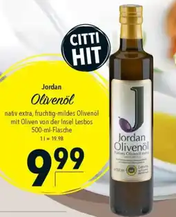 CITTI Markt Jordan Olivenöl Angebot