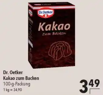CITTI Markt Dr. Oetker Kakao Angebot