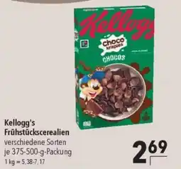 CITTI Markt Kellogg's Frühstückscerealien Angebot