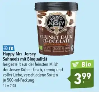 CITTI Markt Happy Mrs. Jersey Sahneeis mit Bioqualität Angebot