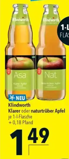 CITTI Markt Klindworth Klarer oder naturtrüber Apfel Angebot