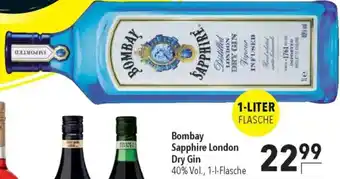 CITTI Markt Bombay Sapphire London Dry Gin Angebot