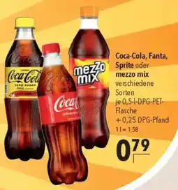 CITTI Markt Coca-Cola, Fanta, mezzo mix, Sprite Angebot