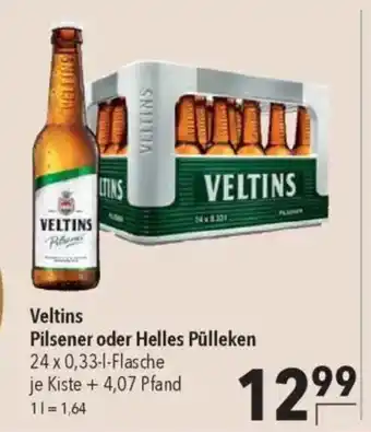 CITTI Markt Veltins Pilsener oder Helles Pülleken Angebot
