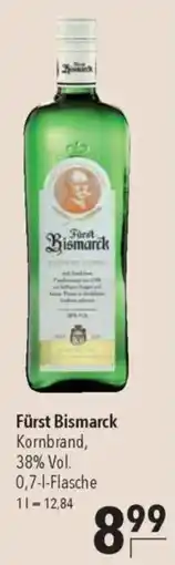 CITTI Markt Fürst Bismarck Kornbrand, Angebot